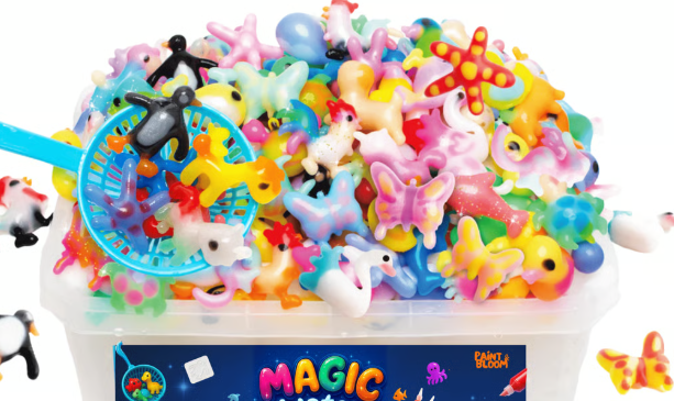 Reusable, mess-free Magic Water Elf kit supplies